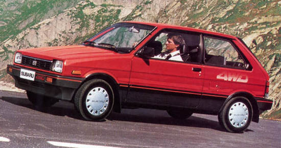 Subaru Justy: 7 фото